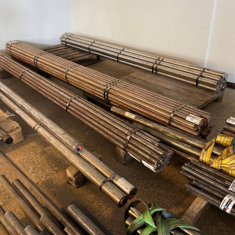 Continuous production of punching tools